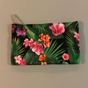 NWOT Bare Minerals - Floral Cosmetic Bag